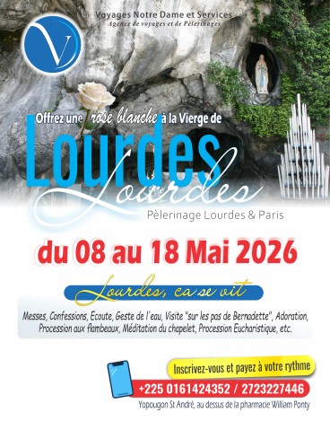 Lourdes et Paris - Mai 2026