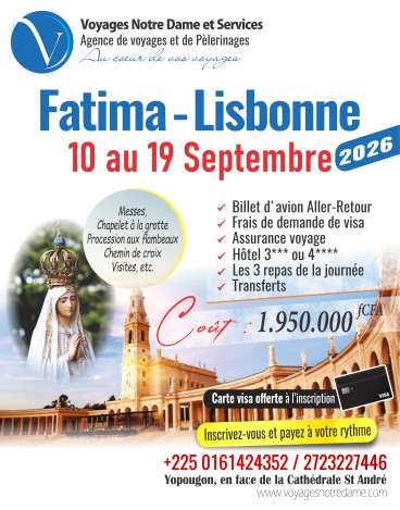 Fatima et Lisbonne